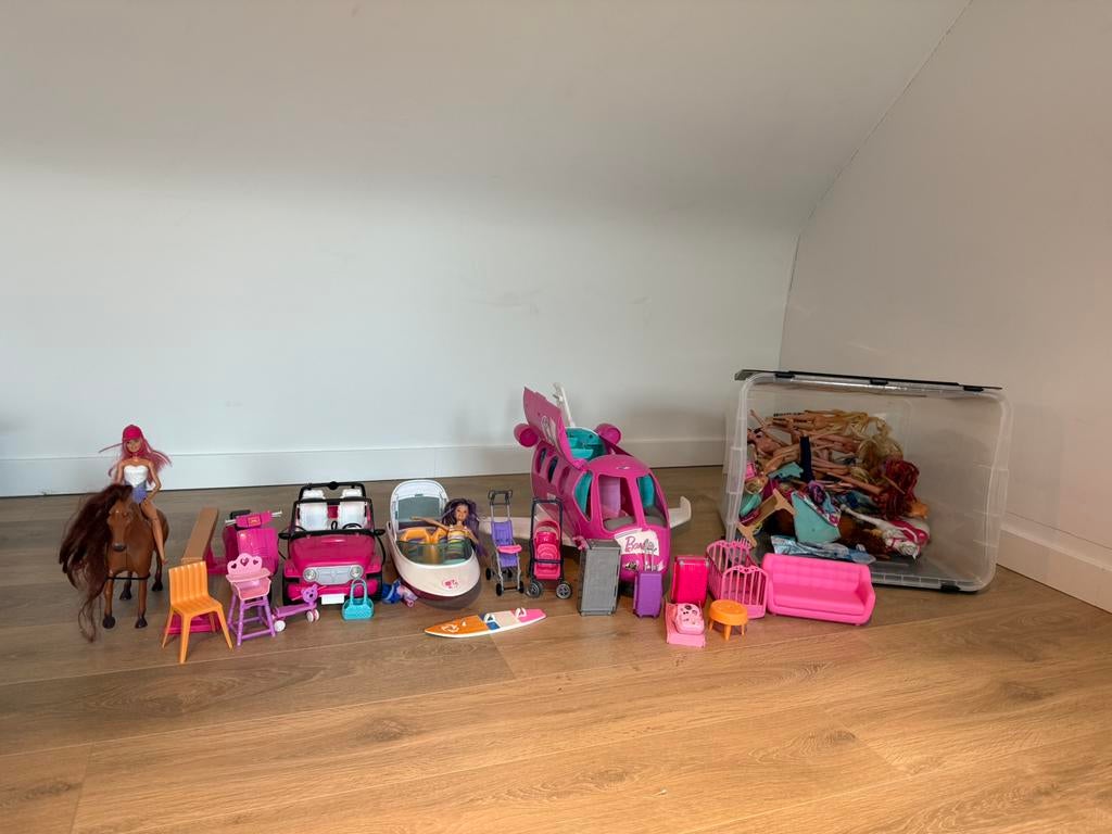 Diverse Barbie artikelen, Ophalen, Gebruikt