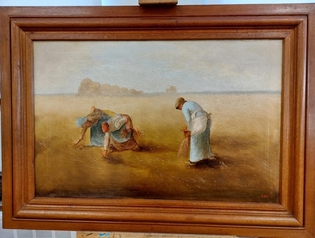 Tableau huile sur toile, Enlèvement