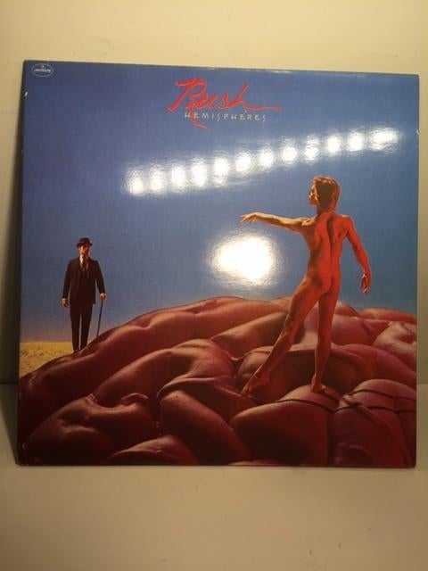 LP - Rush - Hemispheres Incl. Poster 85 x 50 ( Gatefold Viny, Ophalen of Verzenden, Zo goed als nieuw, 12 inch, Progressive