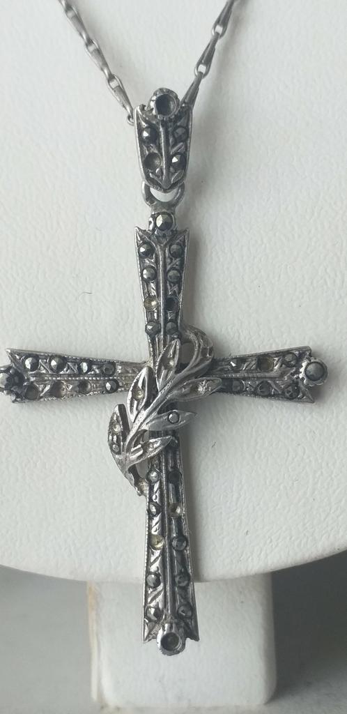 Pendentif en argent VTG et collier., Enlèvement ou Envoi