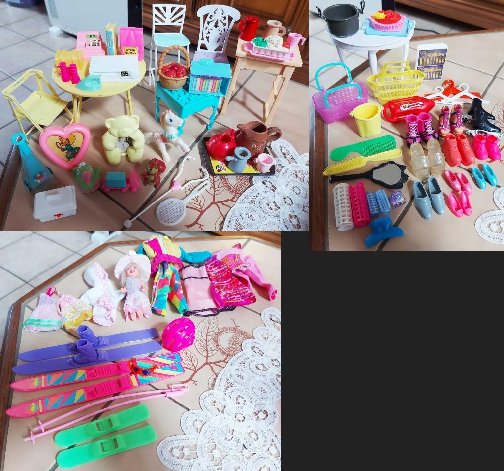 Lot d'Accessoires pour Poupées et Maisons de Poupée, Enfants & Bébés, Enlèvement ou Envoi, Utilisé, Accessoires