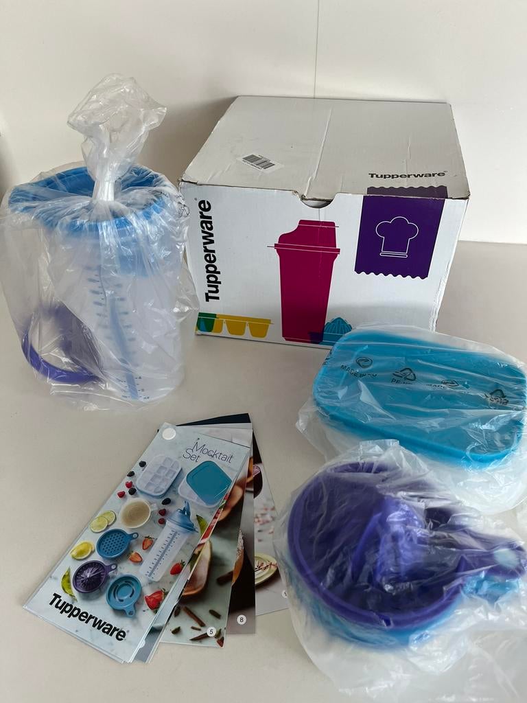 Mocktail set - NIEUW Tupperware, Maison & Meubles, Cuisine| Tupperware, Enlèvement ou Envoi, Neuf
