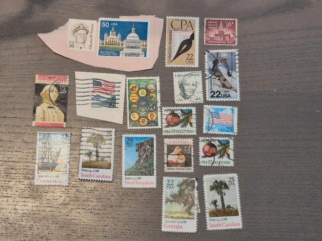Postzegels USA allerlei, Postzegels en Munten, Ophalen of Verzenden