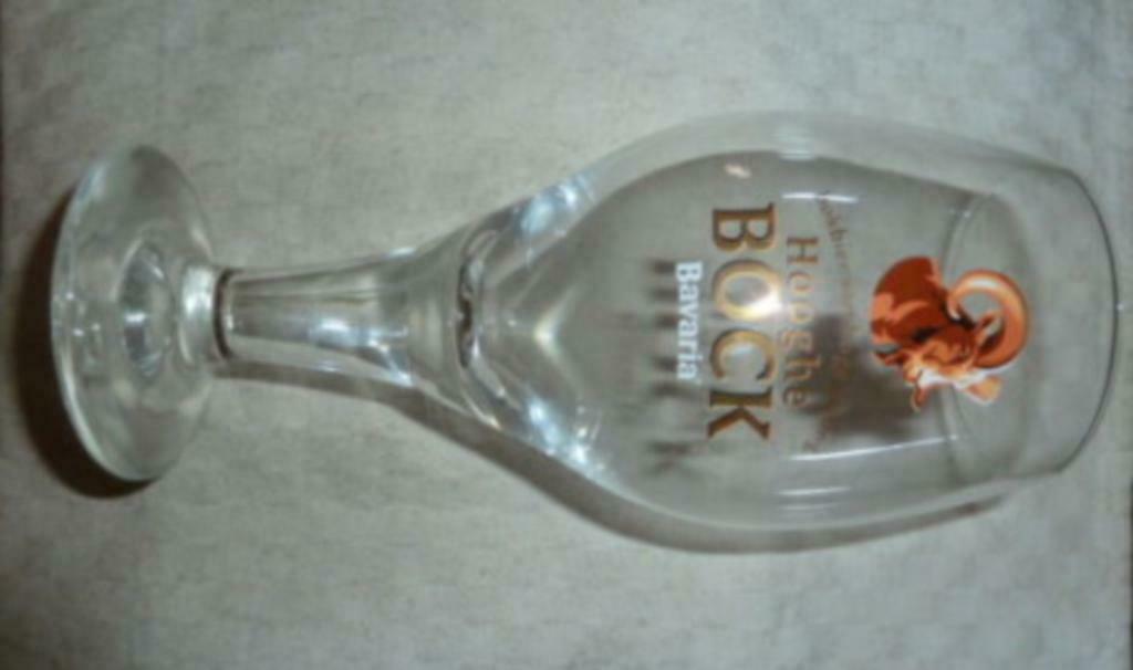 #J bier glas HOOGHE BOCK - BAVARIA Bokbier van hoge gisting, Ophalen of Verzenden, Nieuw, Bierglas
