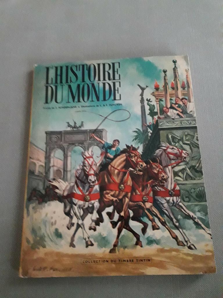 Histoire du monde TIN TIN, Livres, Enlèvement ou Envoi, Comme neuf