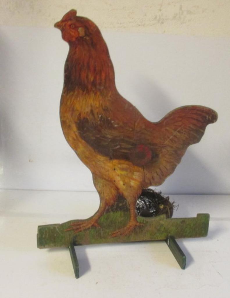 antiek fancy fair kermis spel la poule pondeuse, Verzenden
