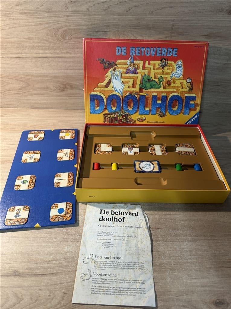 de betoverde doolhof - s6712, Verzenden, Zo goed als nieuw
