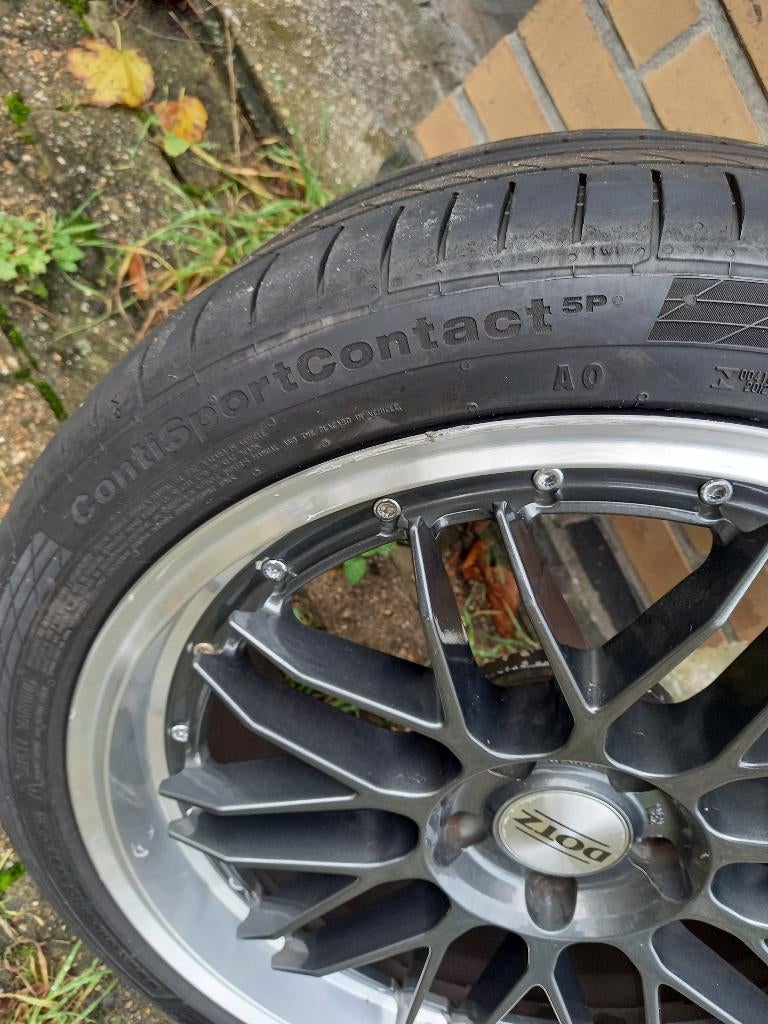 Auto velgen 4 (Dotz Revo) 19", Auto-onderdelen, Banden en Velgen, Gebruikt, 255 mm, Velg(en), Personenwagen