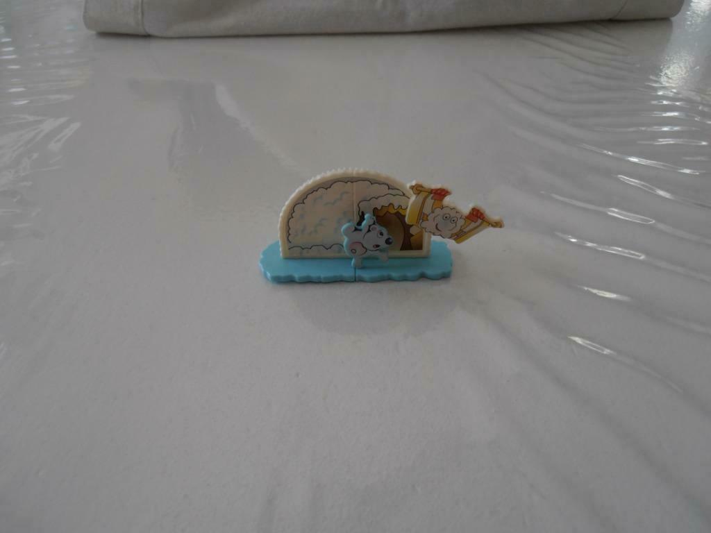 Figurine "Balancier Ours, Igloo et Skieur K03 n 27" KINDER, Ophalen of Verzenden, Gebruikt, K-nummers