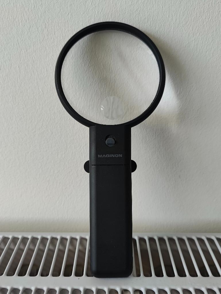Vergrootglas met geïntegreerde ledverlichting - Magnion, Enlèvement ou Envoi, Comme neuf