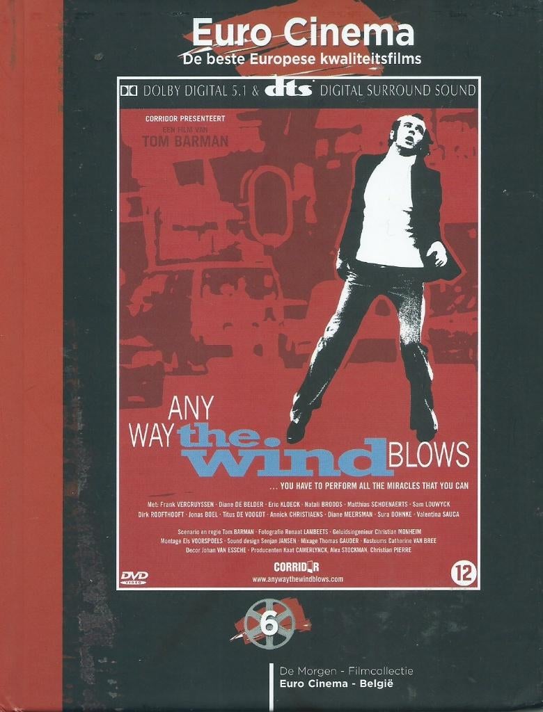 ANY WAY THE WIND BLOWS – Tom Barman – DVD, Ophalen of Verzenden, Zo goed als nieuw, Drama
