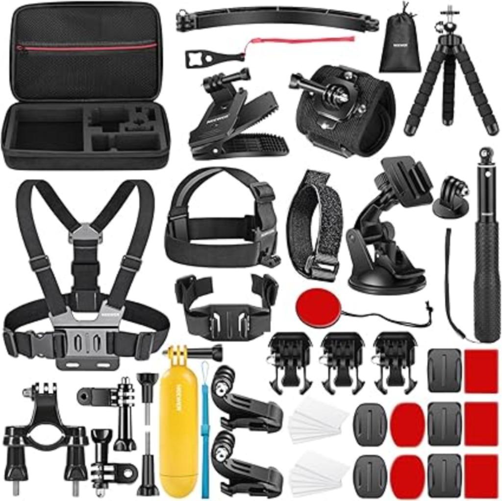 actiecamera accessoireset compatibel met GoPro Hero | Nieuw, -, Verzenden, -, Overige typen