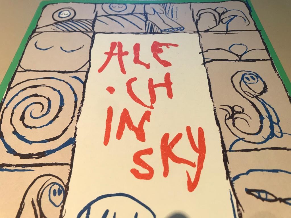 Pierre Alechinsky livre d'artiste des années 1970, 65 pages, Enlèvement ou Envoi, Comme neuf, Peinture et dessin