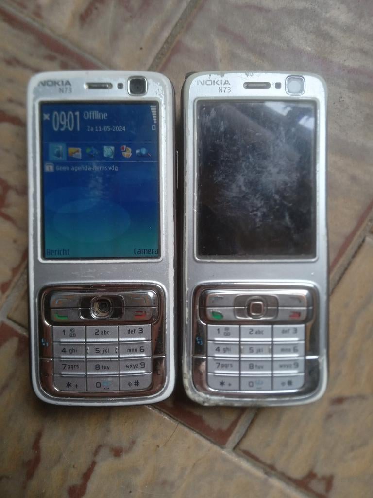 Nokia n95, 2x  3310 GSMs, 6110 .,N73., Telecommunicatie, Ophalen of Verzenden, Zo goed als nieuw