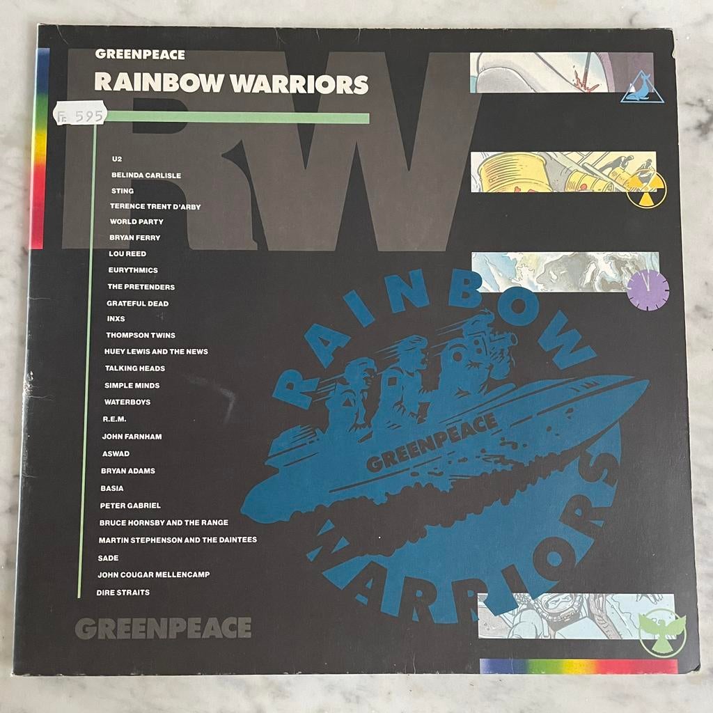 U2, Sting, Lou Reed,… - Greenpeace Rainbow Warriors 2LP, Ophalen of Verzenden