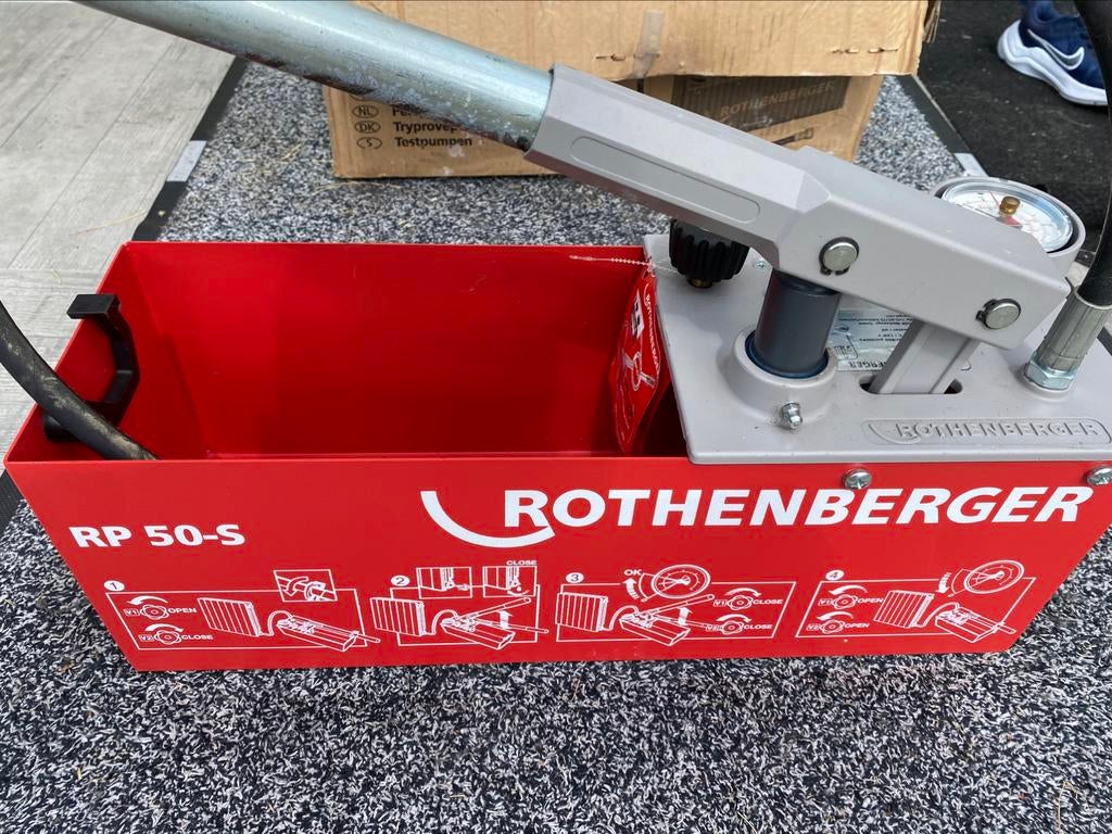 Rothenberger handafpers, Ophalen, Nieuw