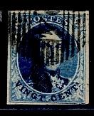 Belge 1851 - Léopold I n 7, Envoi, Oblitéré