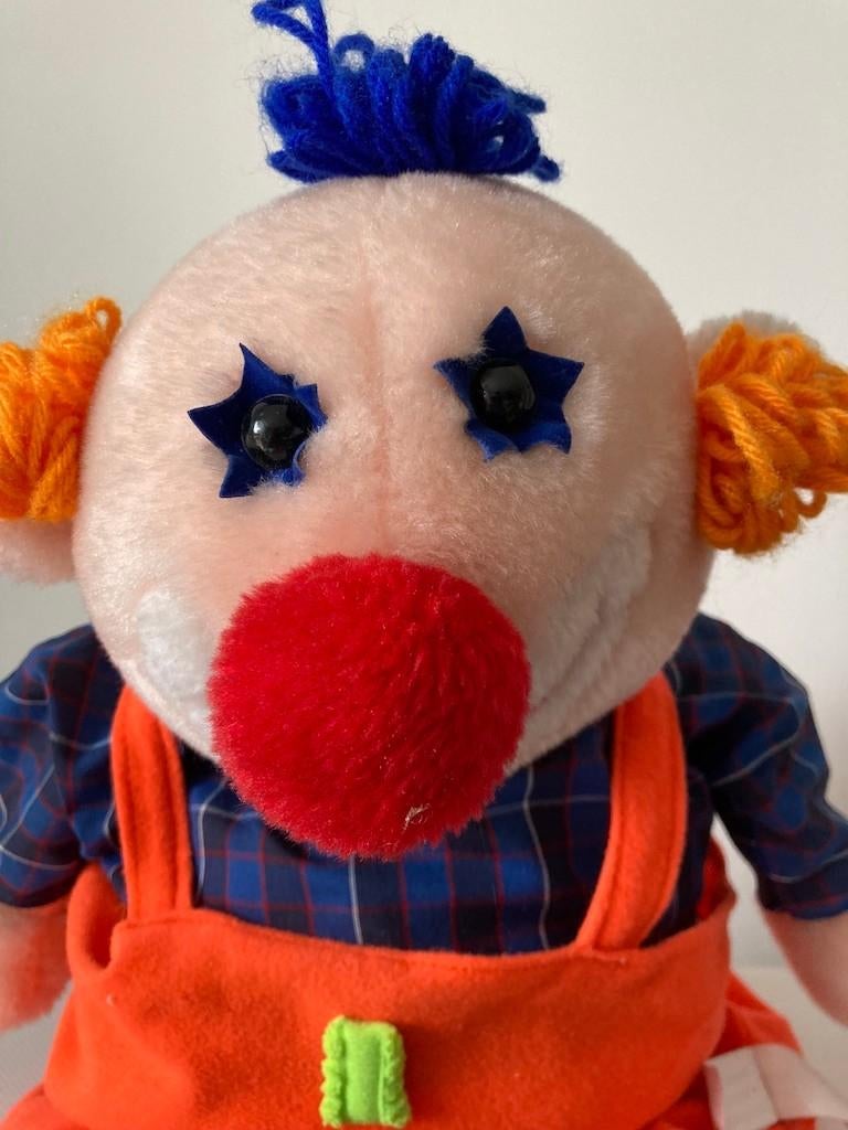 Knuffel Clown, Ophalen of Verzenden, Zo goed als nieuw, Meerkleurig, Overige typen