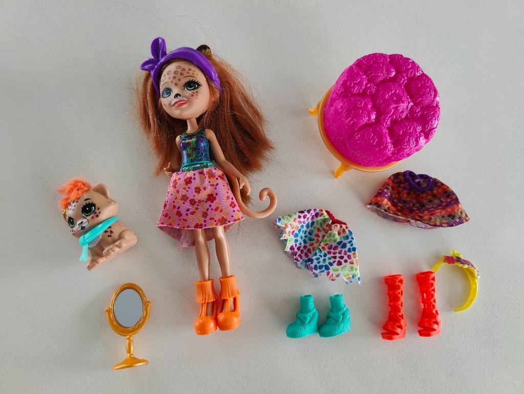 Enchantimals cheetah, Ophalen, Zo goed als nieuw