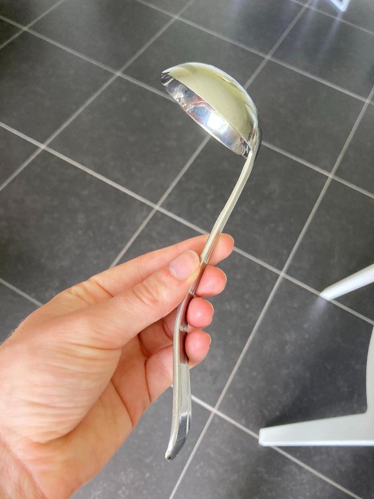 cuillère à sauce - bon état, Enlèvement, Utilisé, Autres types, Autres matériaux