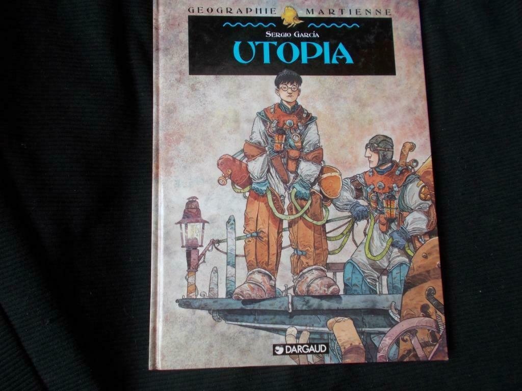Géographie Martienne "Utopia" (janvier 1996) avec Ex-Libris, Une BD, Enlèvement, Comme neuf
