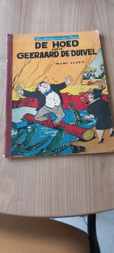 De hoed van Geeraard de Duivel. De Avonturen van Nero., Boeken, Stripverhalen, Gelezen, Marc Sleen, Eén stripboek, Ophalen of Verzenden