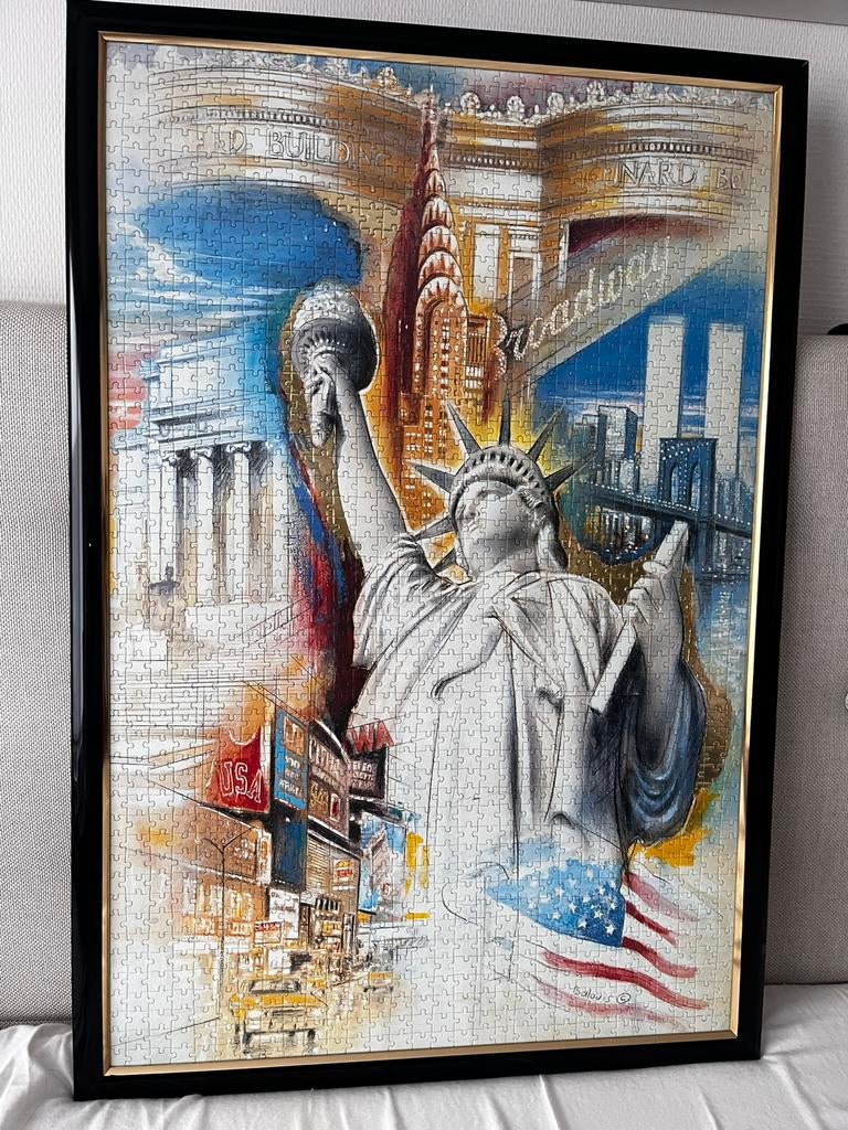 Puzzel New York, Ophalen, 500 t/m 1500 stukjes, Gebruikt, Legpuzzel