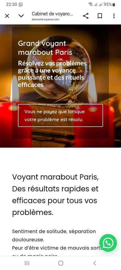 Voyant medium paris voyance meilleur marabout vaudou paris