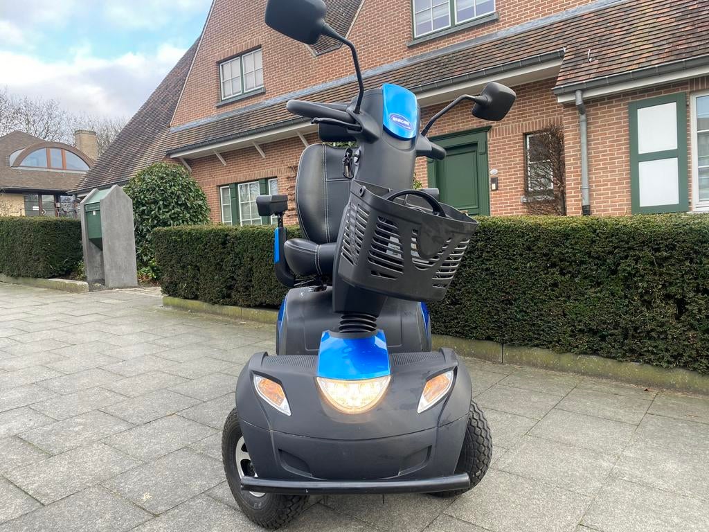 voiturette électrique  Invacare Comet Pro - Scootmobiel PMR, Enlèvement ou Envoi, Pliant, Comme neuf, Fauteuil roulant électrique