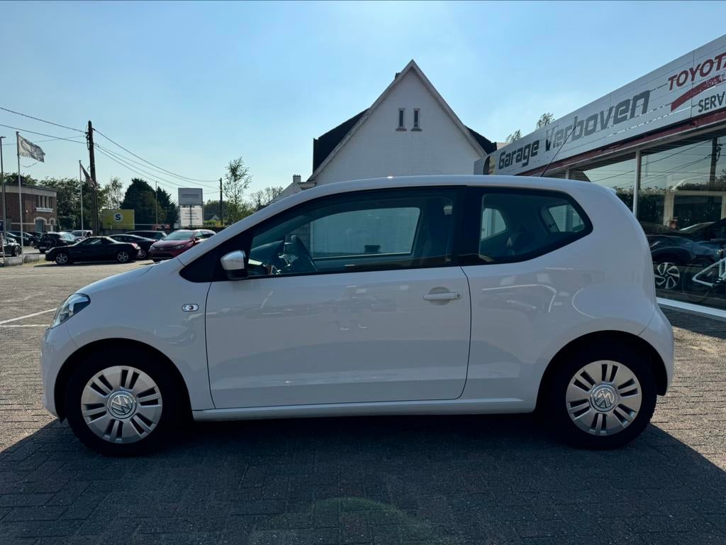 VOLKSWAGEN UP 1.0 BENZ|AIRCO|BLUETOOTH|, Auto's, Volkswagen, Voorwielaandrijving, Stof, Adaptieve lichten, Wit