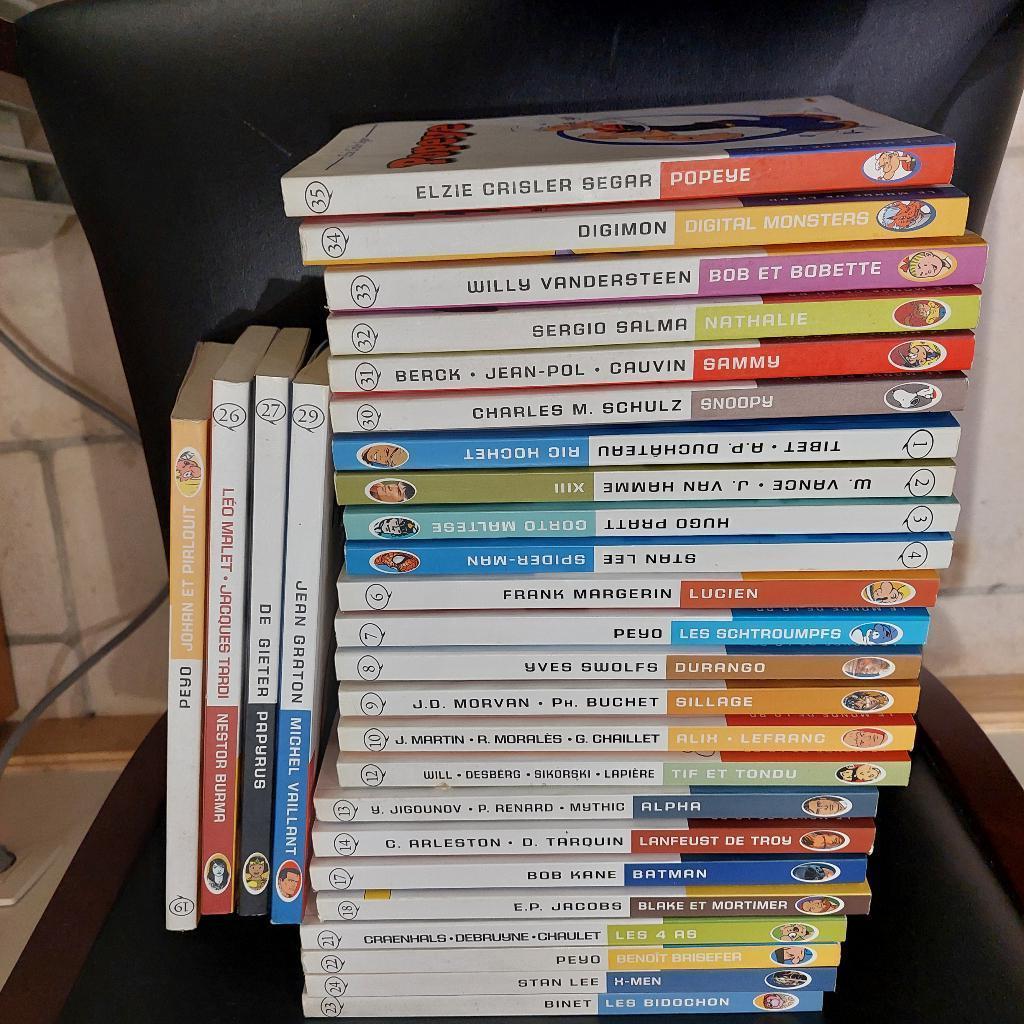 lot 28 recueils "Le monde de la BD", Livres, BD, Enlèvement ou Envoi