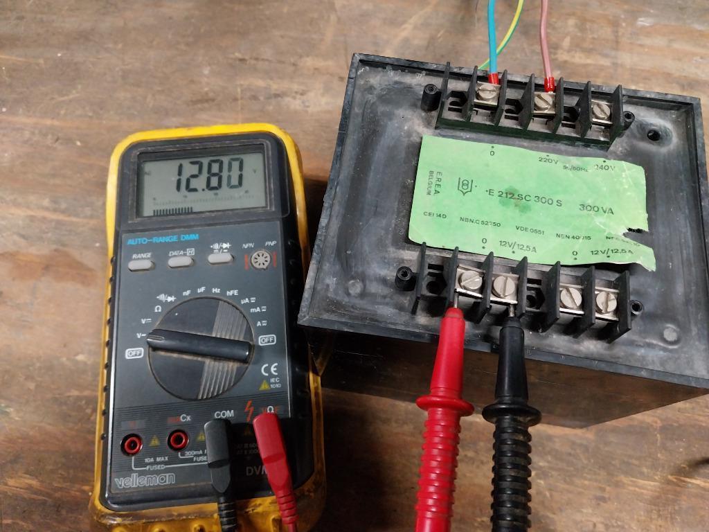 Transformator, Enlèvement, Comme neuf