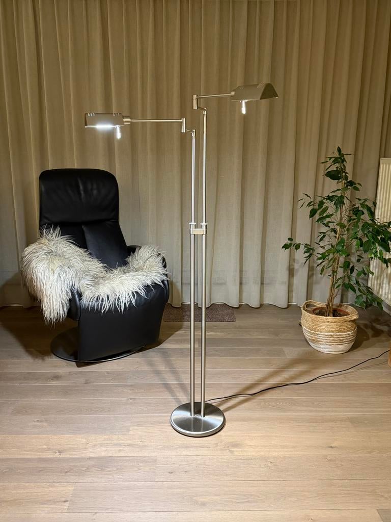 Led leeslamp, Huis en Inrichting, Lampen | Vloerlampen, Ophalen, Zo goed als nieuw
