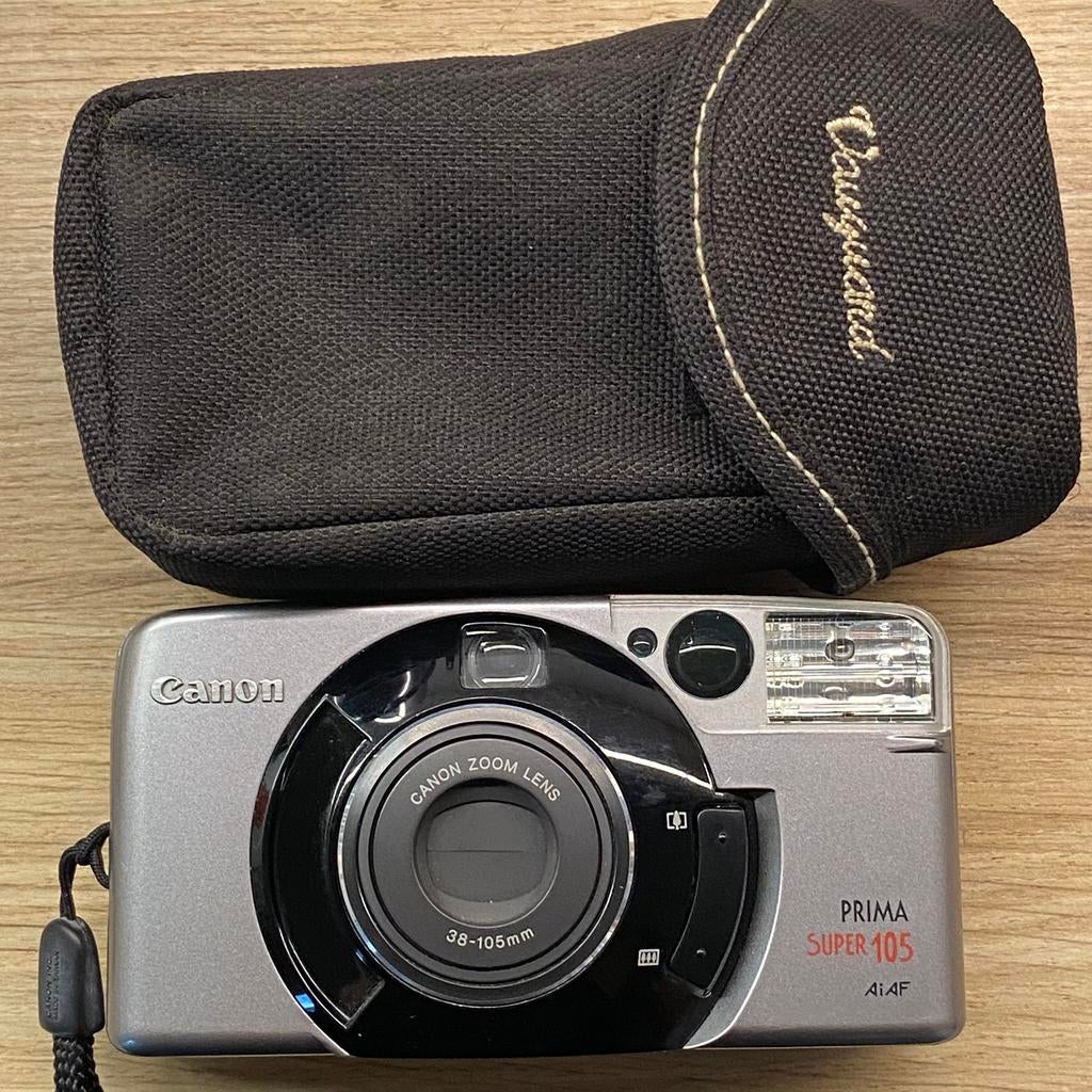Canon Prima Super 105, point&shoot*zo goed als nieuw, Audio, Tv en Foto, Ophalen of Verzenden, Zo goed als nieuw, Canon