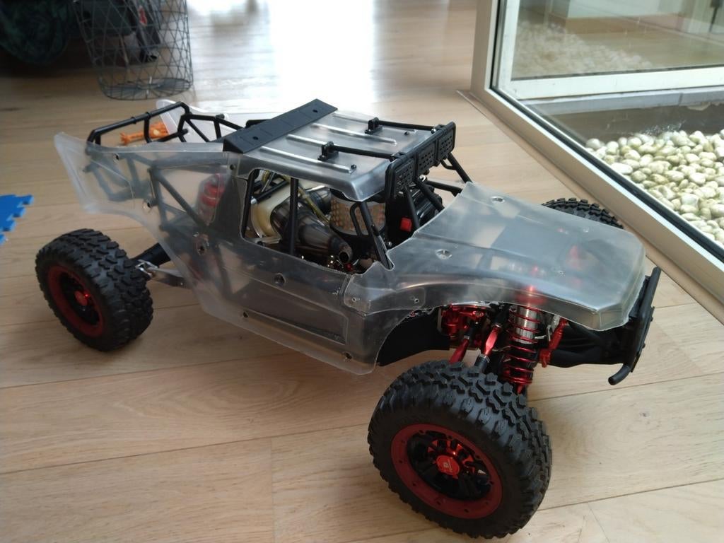 RC 1/5 rtr FID racing Dragon Hammer v2 36cc, Ophalen, Zo goed als nieuw, Benzine