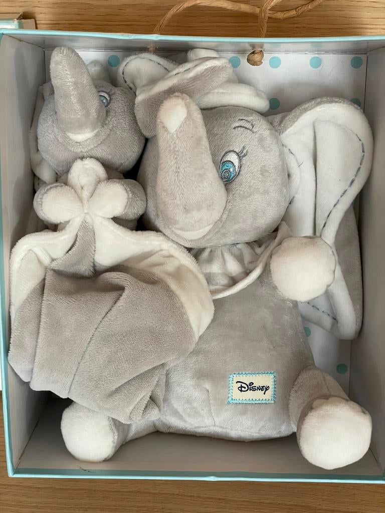 Giftbox Dumbo Disney - knuffel met Doudou, Collections, Enlèvement, Peluche
