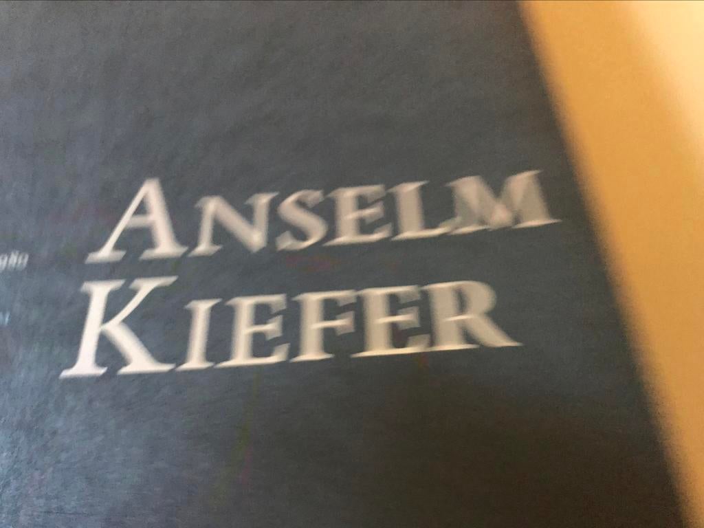 Anselm Kiefer Paintings 140pag, Ophalen of Verzenden, Zo goed als nieuw, Schilder- en Tekenkunst