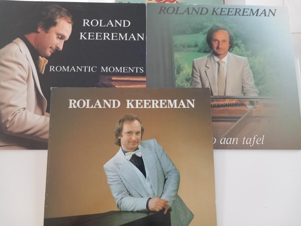 3x Vinyl Roland Keereman Klassiek Piano Romantiek, Ophalen of Verzenden, 12 inch