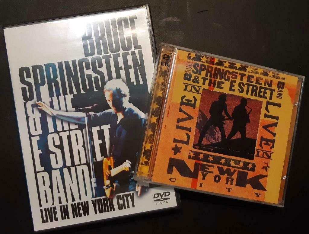 BRUCE SPRINGSTEEN - Live in NYC (2CD & 2DVD set), Ophalen, Poprock