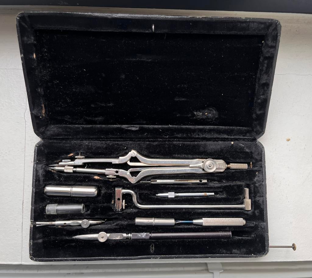 Originele Duitse Lotter etui (Praizision Original set 101A), Ophalen