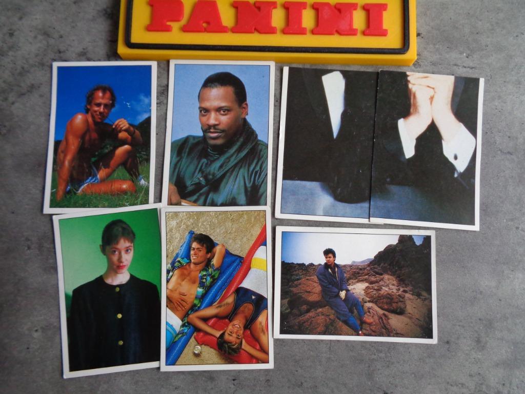 AUTOCOLLANTS PANINI COLLECTION SMASH HITS 1987 7X POP STARS, Envoi
