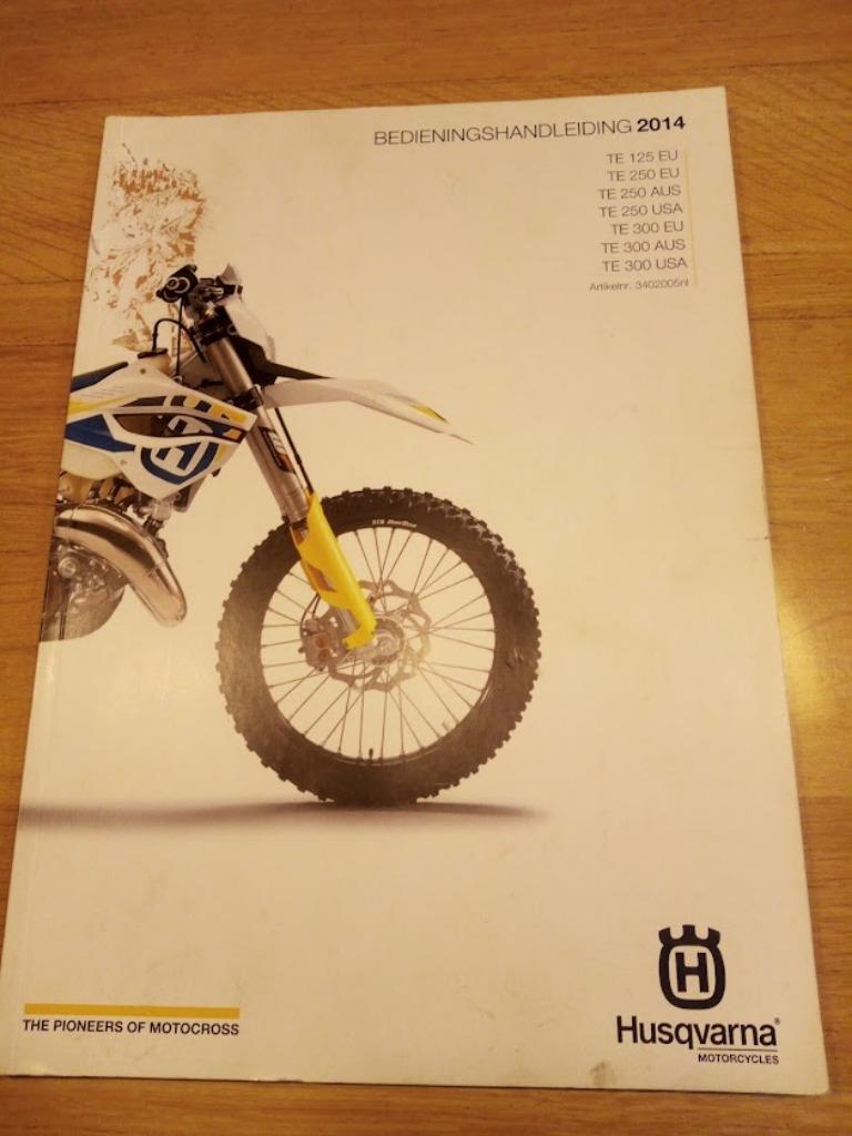 Husqvarna bedieningshandleiding 2014, Motoren, Ophalen of Verzenden