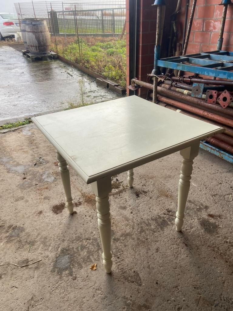 Massieve Café tafel, Ophalen, Gebruikt