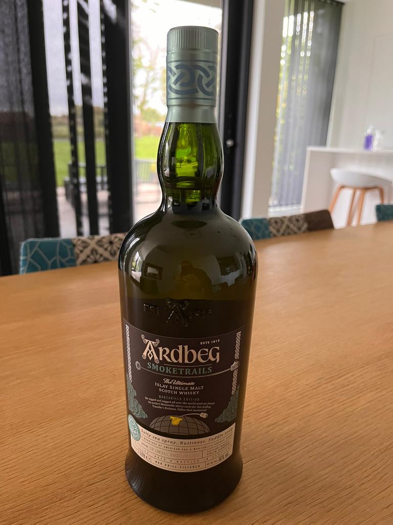 Ardbeg Smoketrails – Manzanilla Edition (2022), Verzamelen, Verzenden, Nieuw, Overige typen, Vol