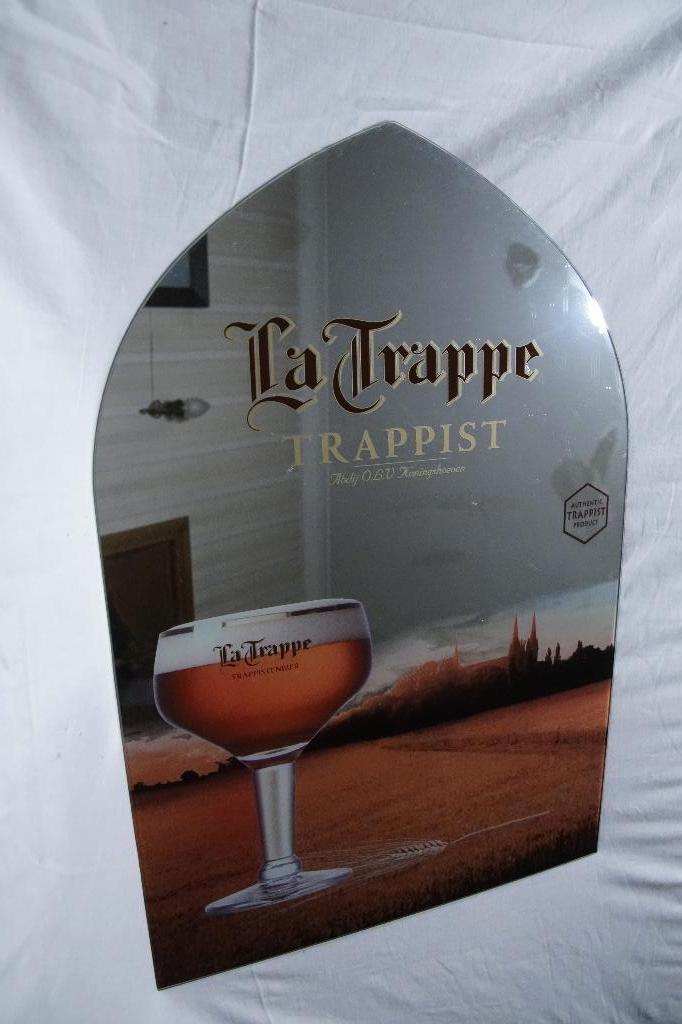 Bierreclame, Ophalen, Nieuw, Reclamebord, Plaat of Schild, La Trappe