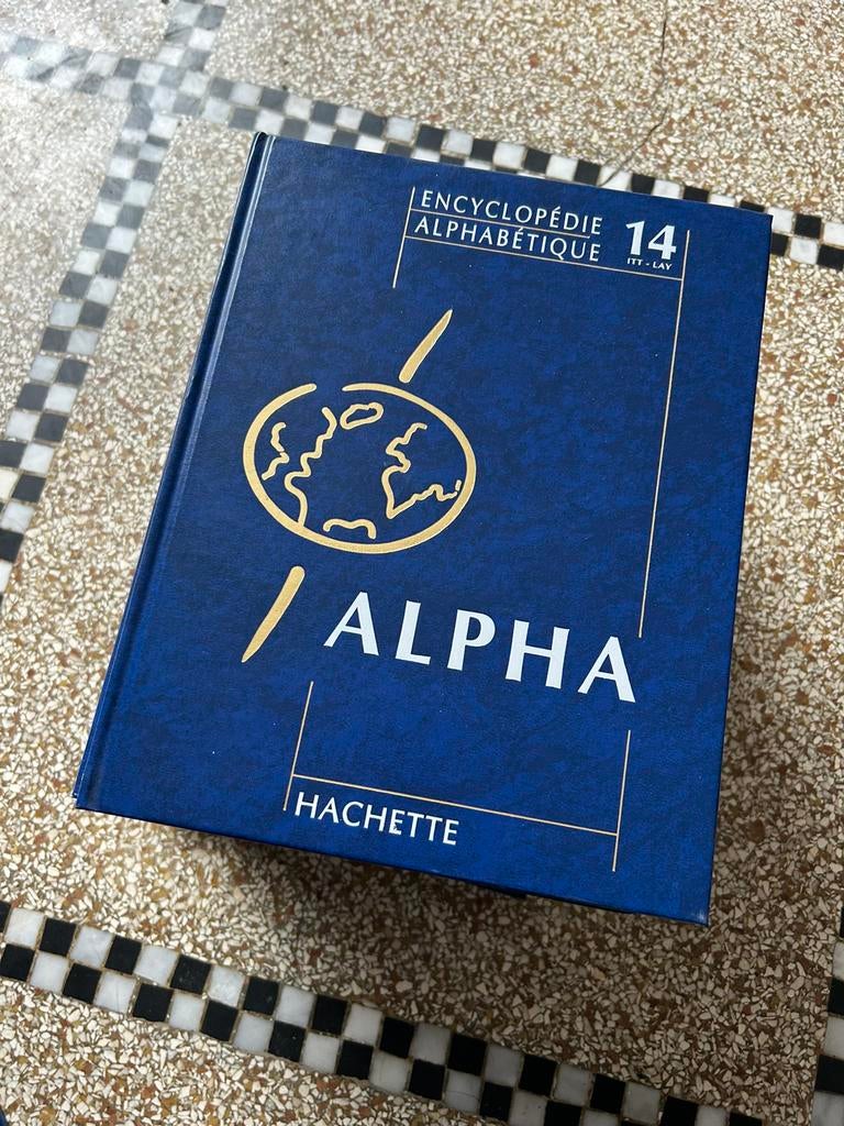 Encyclopédie Hachette Alpha complète, Livres, Enlèvement, Comme neuf, Général, Série complète