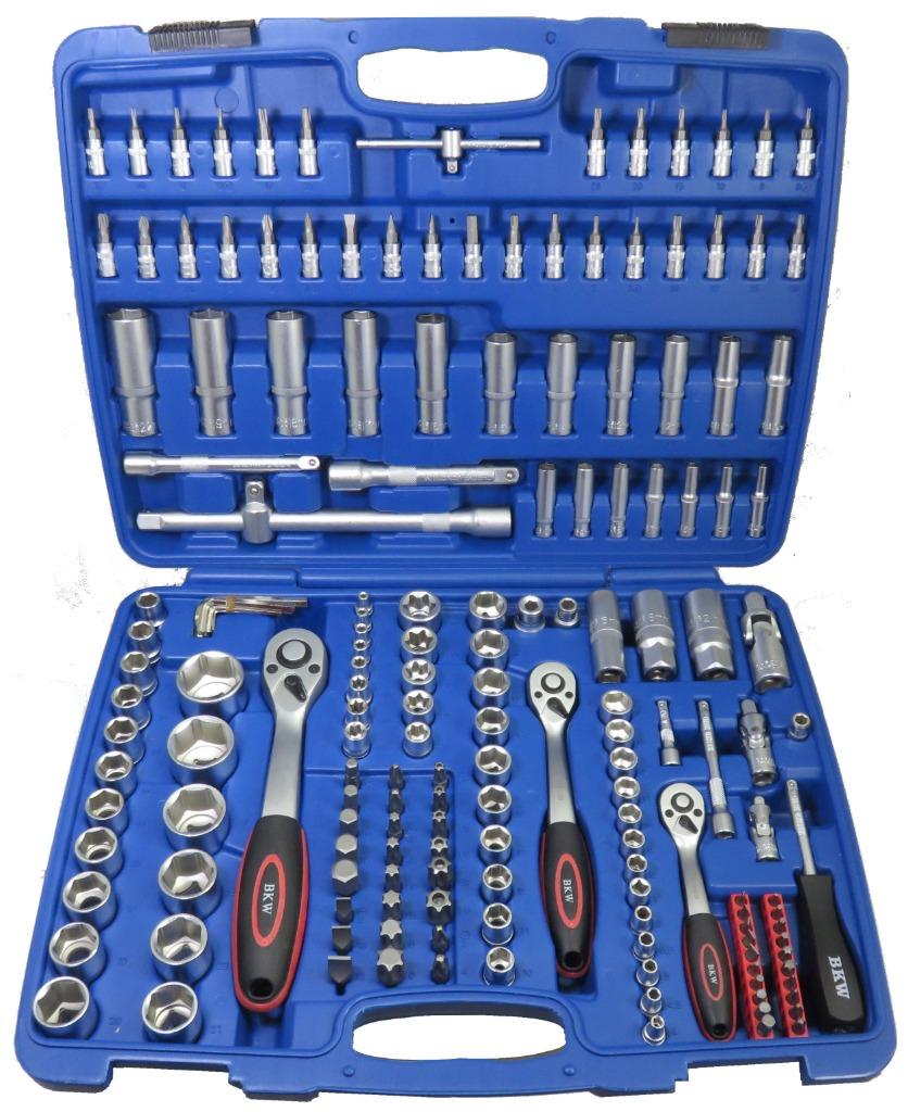 Doppenset 171dlg. Pro  Professionele kwaliteit, Auto diversen, Autogereedschap, Nieuw, Ophalen of Verzenden