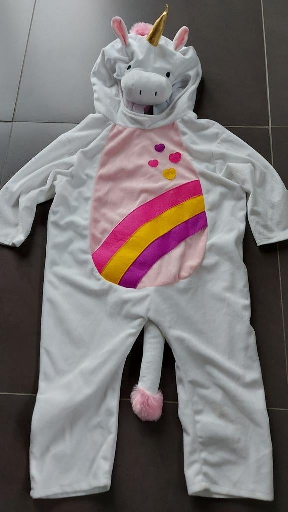 Déguisement licorne T 98, Ophalen of Verzenden, Zo goed als nieuw, 104 of kleiner, Jongen of Meisje