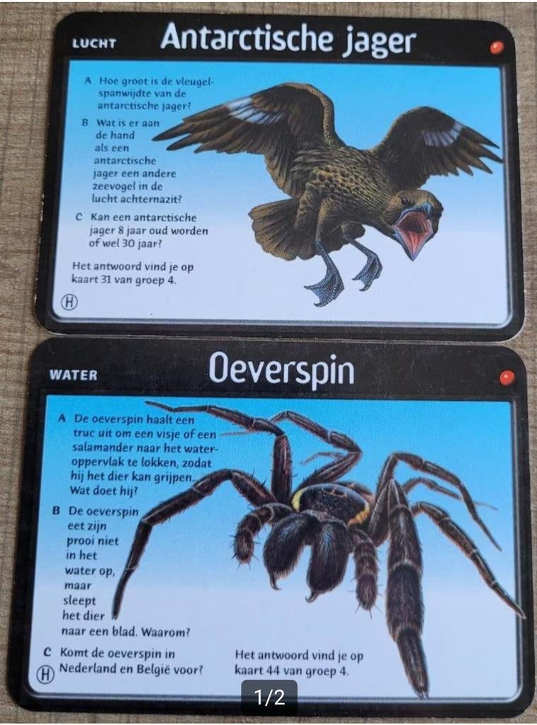 Monster World: 2 verzamelkaarten, Ophalen of Verzenden, Zo goed als nieuw, Meerdere kaarten