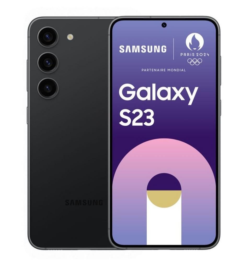 Samsung S23 phantom black 128gb onberispelijk..., Zo goed als nieuw, Samsung